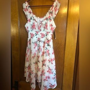 NoBo pink floral print dress size S